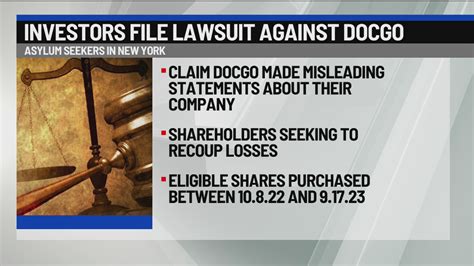 Investors file lawsuit against DocGo